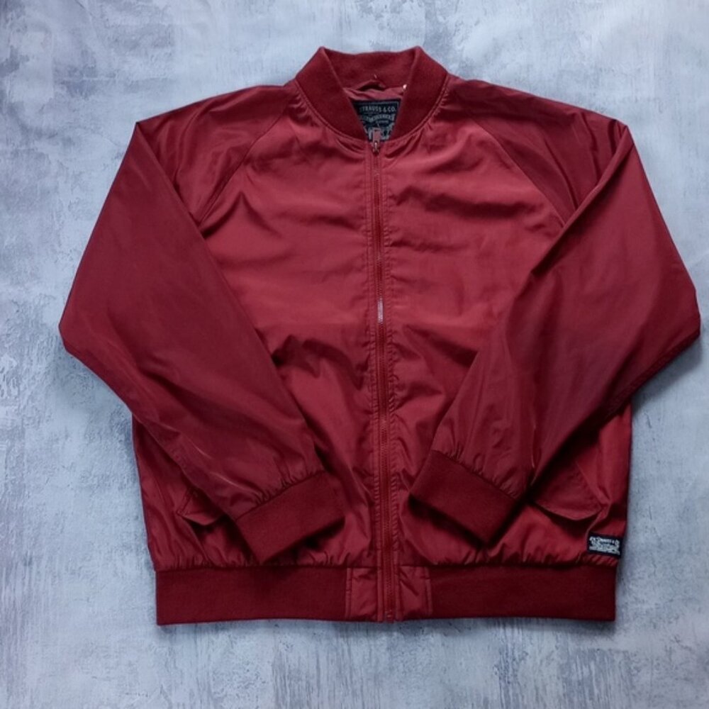 Levi's Maroons Windbreaker Jacket - image 1